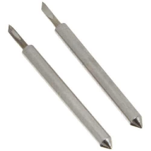 Cricut 2007457 Fine-Point yedek bıçak uçları ince uç (2 ct), metal, 2li paket
