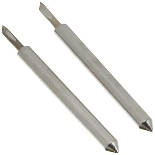 Cricut 2007457 Fine-Point yedek bıçak uçları ince uç (2 ct), metal, 2li paket