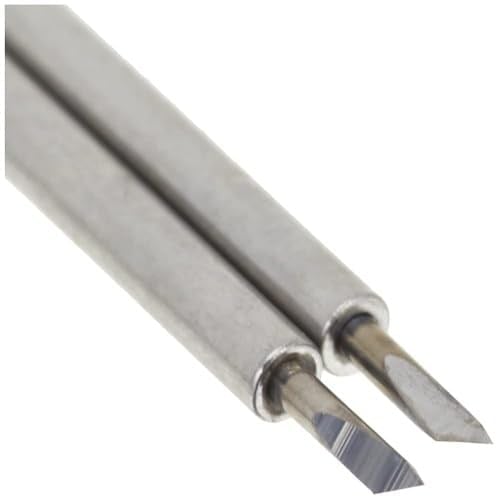 Cricut 2007457 Fine-Point yedek bıçak uçları ince uç (2 ct), metal, 2li paket