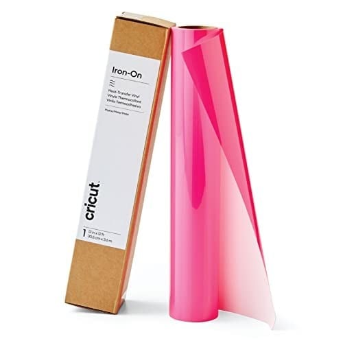 Cricut Ütü, 30,48 cm x 3,7 m, Neon Pembe