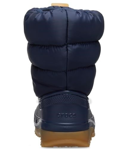 Crocs 207684 Classic Neo Puff Boot T Lacivert Çocuk Bot