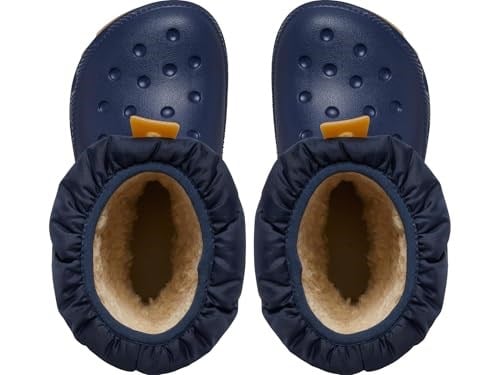 Crocs 207684 Classic Neo Puff Boot T Lacivert Çocuk Bot