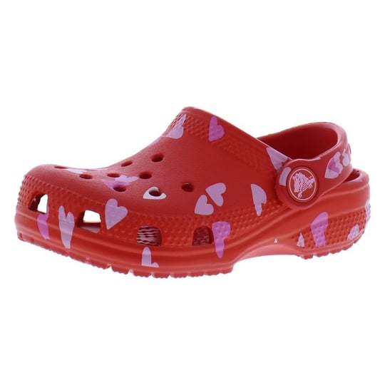Crocs Classic Vday Clog T Çocuk Terliği 209755-6ZR Kırmızı