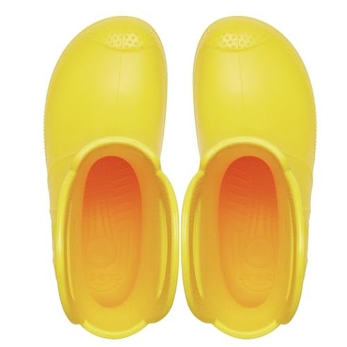 Crocs Handle İt Rain Boot K Çocuk Yağmur Botu, 28-29, 211052-730, Sarı, Unisex Çocuk
