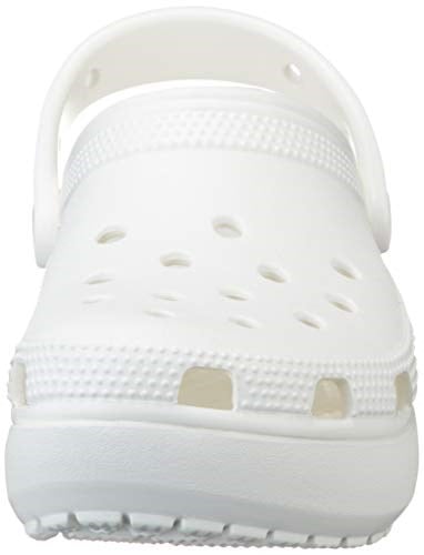 Crocs Kadın Classic Platform Clog W Terlik, White, 39-40 EU