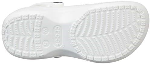 Crocs Kadın Classic Platform Clog W Terlik, White, 39-40 EU