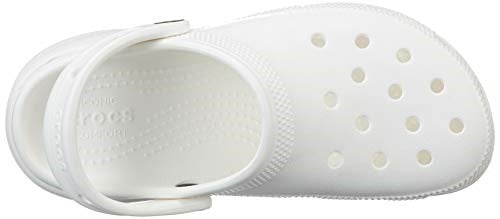 Crocs Kadın Classic Platform Clog W Terlik, White, 39-40 EU