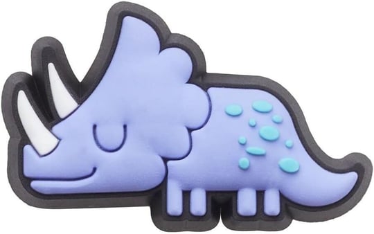 Crocs Purple Dino Unisex Jibbitz, Tek Ebat, 10009428