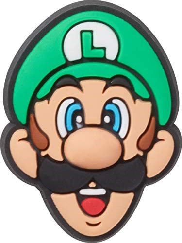 crocs Super Mario Luigi Schuhanhänger, Mehrfarbig (-), Einheitsgröße