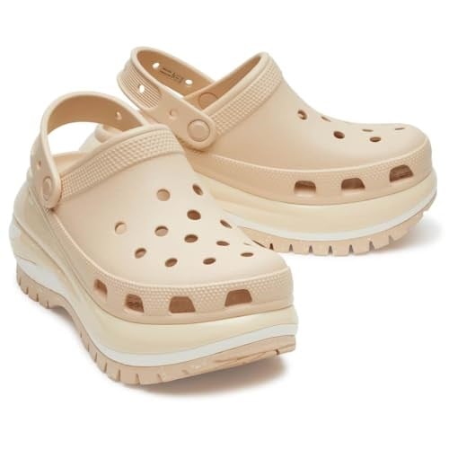 Crocs Üniseks-Yetişkin Klasik Mega Crush Clogs | Platform Ayakkabı