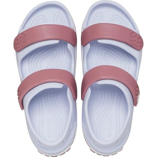 Crocs Unisex Çocuk Crocband Cruiser Sandal K/T Dreamscape/Cassis Terlik