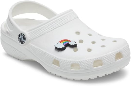 Crocs Unisex Translucent Rainbow Schuhanhänger
