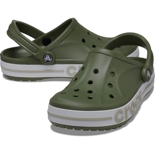 Crocs Unisex Yetişkin Bayaband Clog Army Green/Cobblestone Terlik