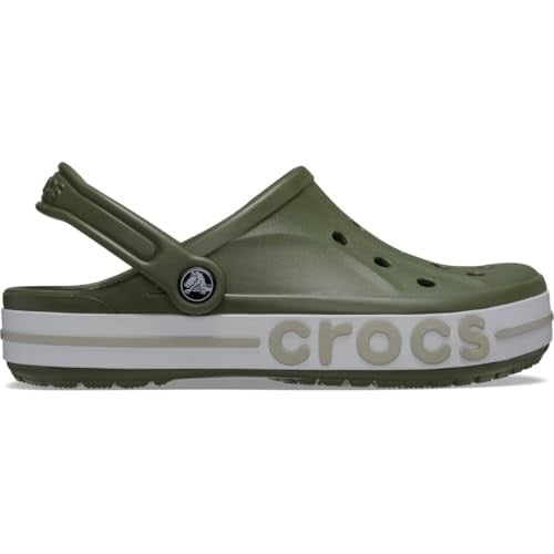 Crocs Unisex Yetişkin Bayaband Clog Army Green/Cobblestone Terlik