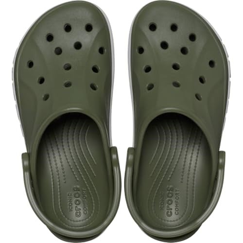 Crocs Unisex Yetişkin Bayaband Clog Army Green/Cobblestone Terlik