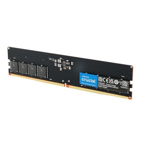 Crucial RAM CT16G48C40U5 16GB DDR5 4800MHz CL40 Masaüstü Bellek