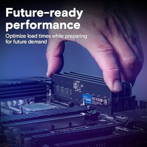 Crucial RAM CT16G48C40U5 16GB DDR5 4800MHz CL40 Masaüstü Bellek