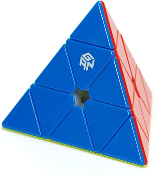 Cuberspeed GAN Pyraminx M etiketsiz Çekirdek Konumlandırma Standart Sürümü