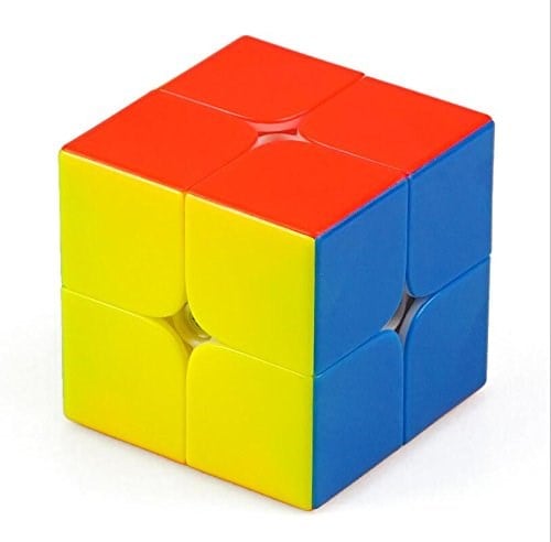 CuberSpeed Yuxin Little Magic 2x2 çıkartmasız Speed Cube Yuxin 2x2x2 Magic