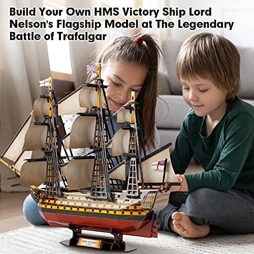 CubicFun 3D 189 Parça Puzzle HMS Victory Donanma Gemisi