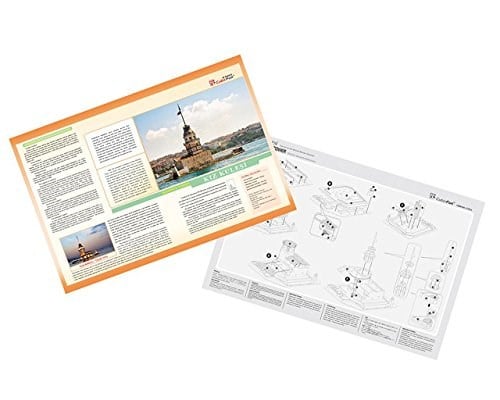 CubicFun 3D 66 Parça Puzzle Kız Kulesi