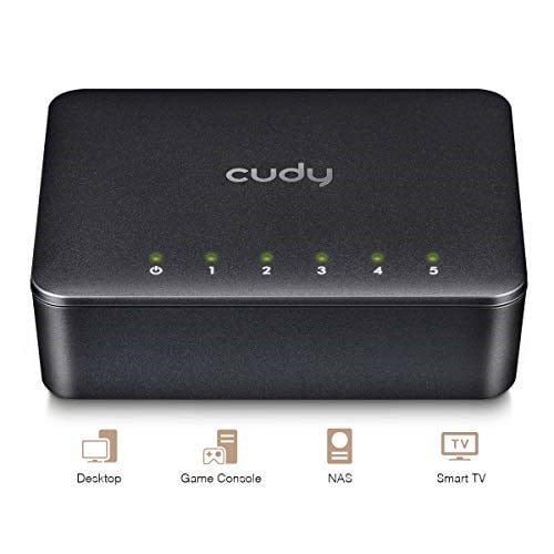 Cudy FS105D 10/100Mbps 5 Port Megabit Switch