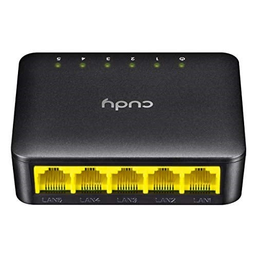 Cudy FS105D 10/100Mbps 5 Port Megabit Switch