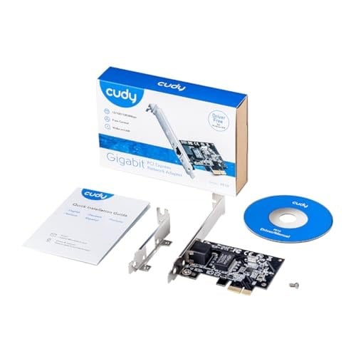 Cudy PE10 WOL 10/100/1000Mbps Gigabit PCI LAN Express Adaptör