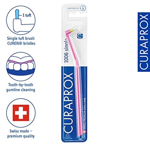 Curaprox 1006 diş fırçası, çeşitli renklerde