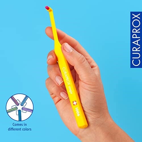 Curaprox 1006 diş fırçası, çeşitli renklerde