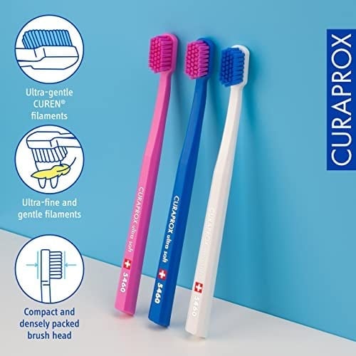 Curaprox 5460 Ultrasoft Diş Fırçası, 6lı Paket