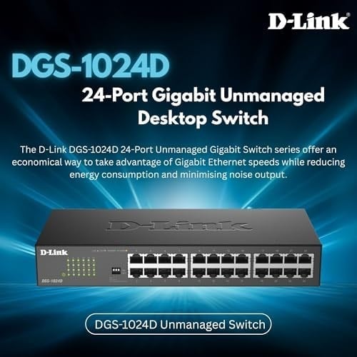 D-Link DGS-1024D/E Gigabit Ethernet Anahtarı (24PORT)