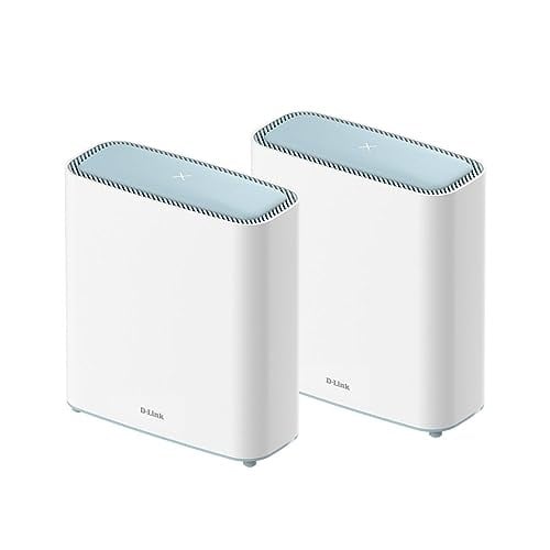 D-Link Eagle Pro AI AX3200 Mesh WiFi 6 Sistemi- 2li Paket - 8 Akış, 802.11ax Yönlendirici, Çift Bant, OFDMA, MU-MIMO, Google Asistan v - Seçenekler: AX3200 2-Pk Mesh Sistemi, AX3200 3-Pk Mesh Sistemi
