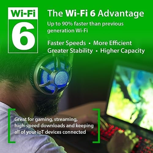 D-Link Eagle Pro AI AX3200 Mesh WiFi 6 Sistemi- 2li Paket - 8 Akış, 802.11ax Yönlendirici, Çift Bant, OFDMA, MU-MIMO, Google Asistan v - Seçenekler: AX3200 2-Pk Mesh Sistemi, AX3200 3-Pk Mesh Sistemi
