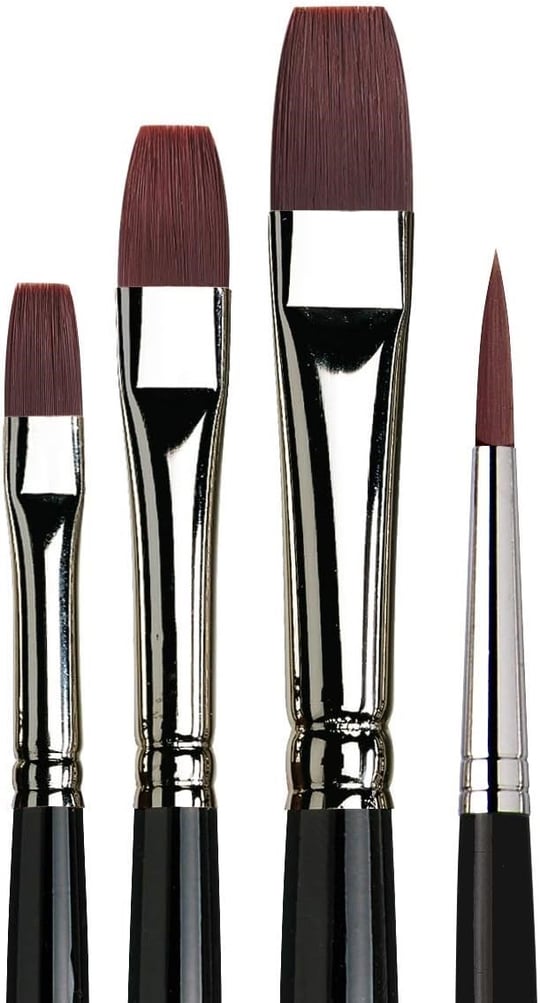 da Vinci Brushes Top Acryl Sentetik Akrilik Ve Yağlı Boya Fırça Seti Seri 4220
