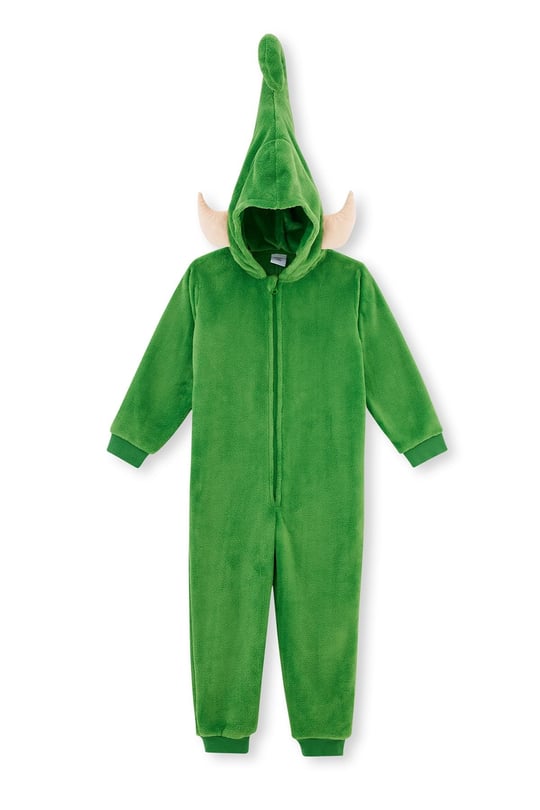 Dagi Erkek Çocuk Elf Şapkalı Unisex Tulum, Örme