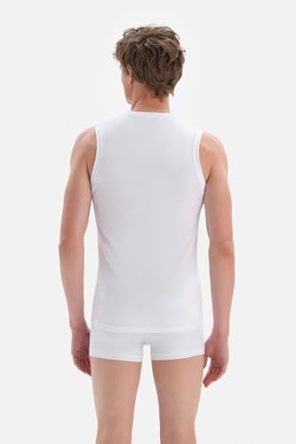 Dagi Erkek D5060 Compact Kolsuz V Yaka T-shirt, Örme - Bedenler: S, M, L, XL, XXL