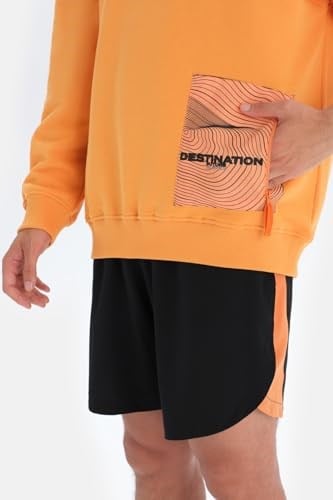 Dagi Erkek Erkek Cep Detaylı Sweatshirt, Pamuklu, Örme