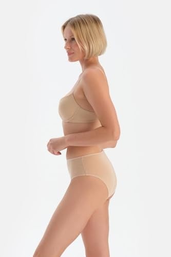 Dagi Kadın 5104Kc Yüksek Bel Slip 3lü, Pamuk