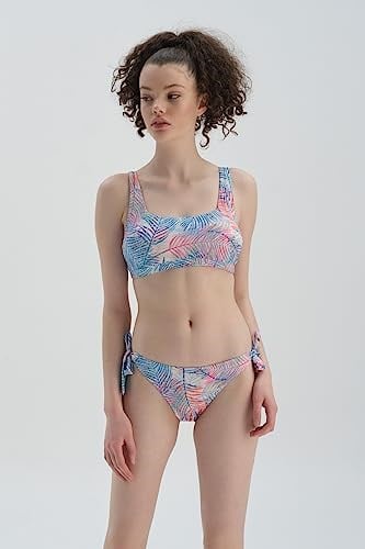 Dagi Kadın Bağcıklı Bikini Alt, Örme
