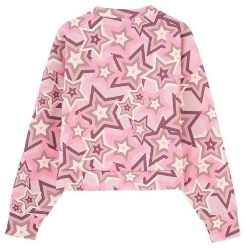 Dagi Kadın Dik Yaka Yıldız Baskılı Scuba Sweatshirt, Örme