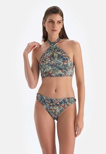 Dagi Kadın Halter Yaka Bikini Üst, Örme