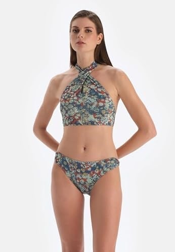 Dagi Kadın Halter Yaka Bikini Üst, Örme