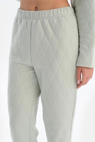 Dagi Kadın Kapitone Pantolon Pijama, Örme