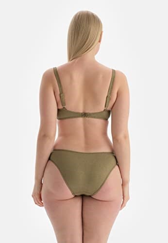 Dagi Kadın Toparlayıcı Yüksek Bel Bikini Alt, Örme