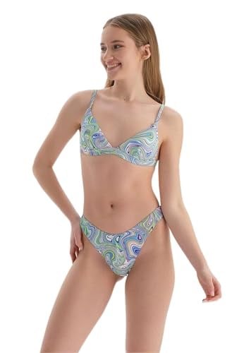 Dagi Kadın Üçgen Küçük Bikini Üst, Örme