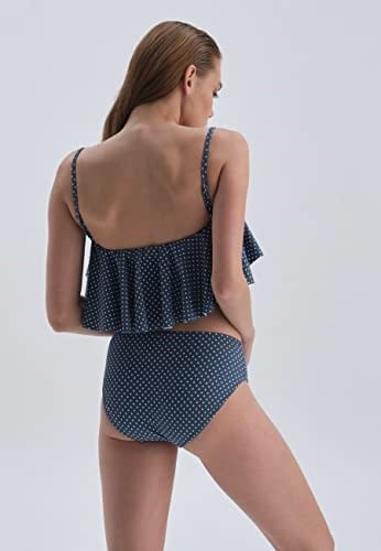 Dagi Kadın Volanlı Bikini Üst, Örme