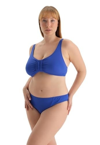 Dagi Kadın Yüksek Bel Bikini Alt, Örme