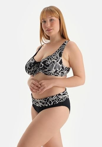 Dagi Kadın Yüksek Bel Bikini Alt, Örme