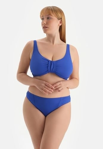 Dagi Kadın Yüksek Bel Bikini Alt, Örme